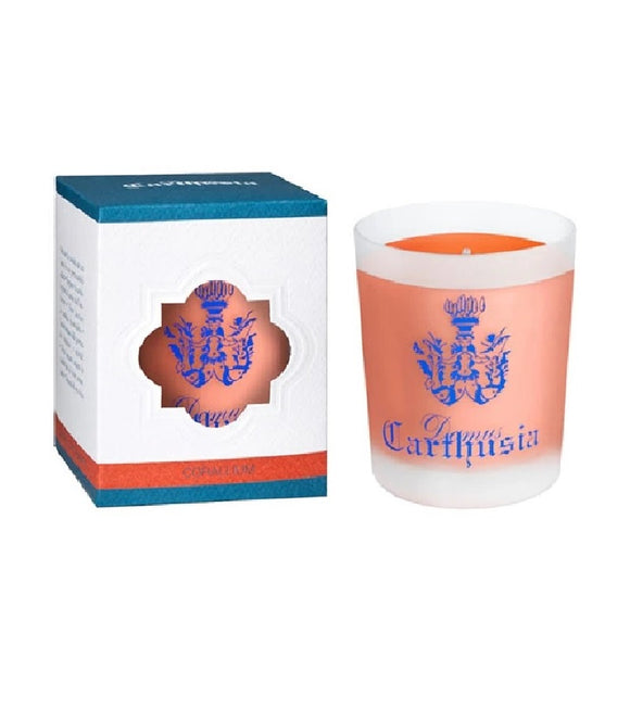Carthusia Corallium Intense Scented Candle with Woods And Aromatic Herbs  -70 or 190 g