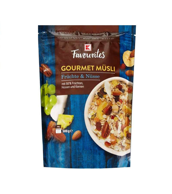 K-Favorite Gourmet Breakfast Museli - Fruits & Nuts - 500 g