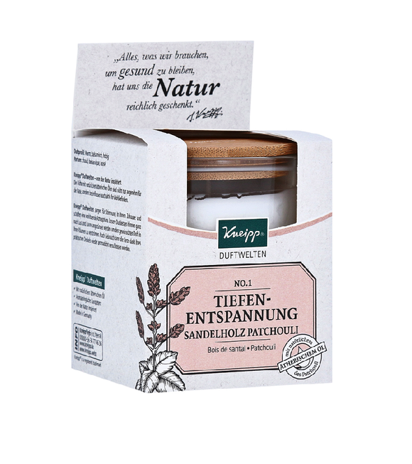 Kneipp Fragrance Worlds Scented Candles - Three Different Scents to Select