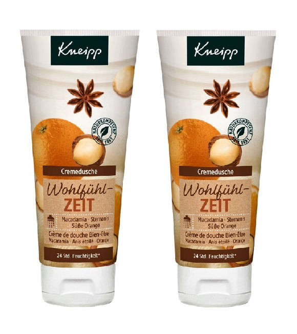 2xPack Kneipp 'Feel-Good-Time Shower Cream - 400 ml