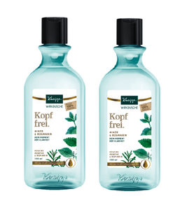 2xPack Kneipp 'Care Free' Shower with Mint & Rosemary Oils - 500 ml