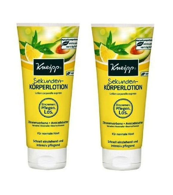 2xPack Kneipp Seconds Body Lotion - 400 ml