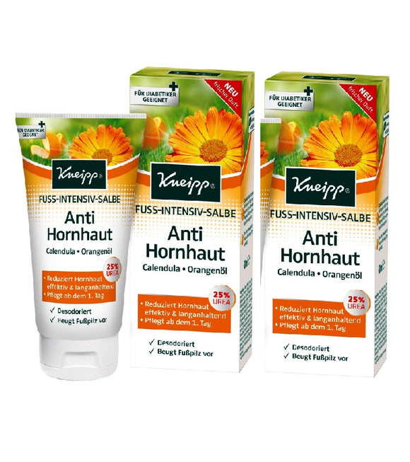 2xPack Kneipp Healthy Feet Anti-corneal Ointment for Chapped Skin