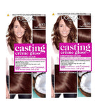 2xPack L'Oréal Paris Casting Crème Gloss Hair Color -15 Varieties (100-500)