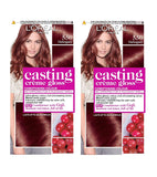 2xPack L'Oréal Paris Casting Crème Gloss Hair Color - 22 Varieties (513-8304)