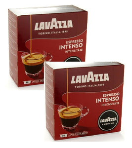 2xPack LAVAZZA Intenso Coffee Capsules for Modo Mios Machines - 72 Capsules