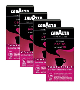 4xPack LAVAZZA Espresso Deciso Coffee Capsules - 40 Pieces - SPECIAL OFFER