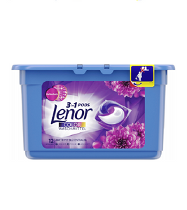 Lenor Color Detergent All-in-1 Laundry PODS 'AMETHYST BLOSSOM DREAM'- 12 WL