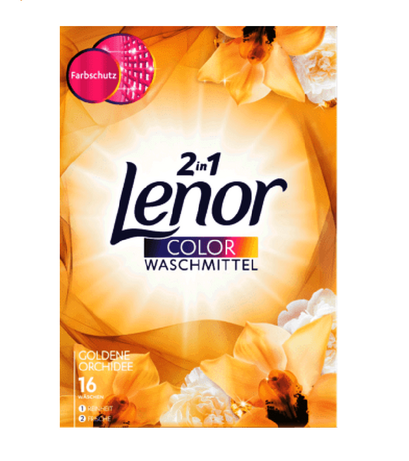 Lenor Washing Powder Laundry Detergent 'GOLDEN ORCHID' 16 WL
