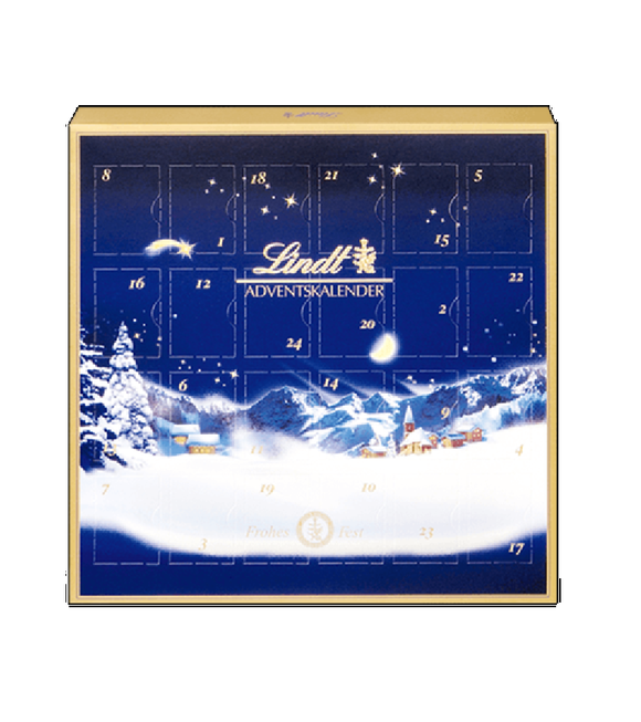 Lindt Christmas Magic Mini Desk Advent Calendar - 115g