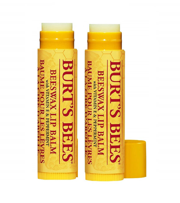 2xPack BURT'S BEES Beeswax Lip Balm  - 8.6 g