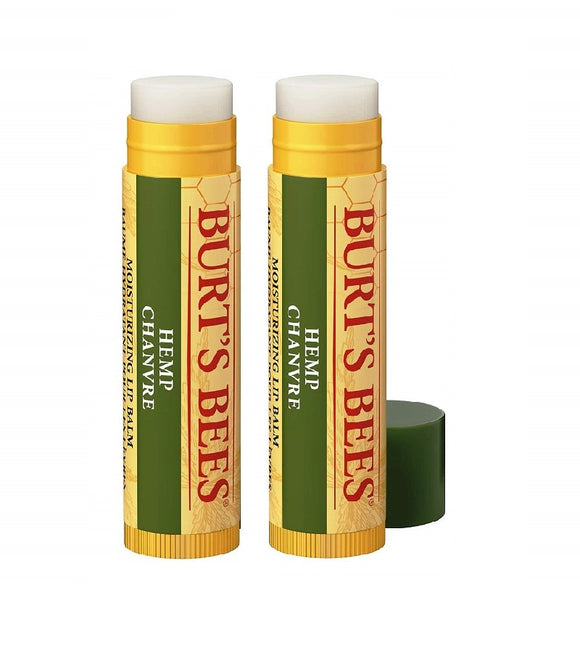 2xPack BURT'S BEES Hemp Lip Balm - 8.6 g