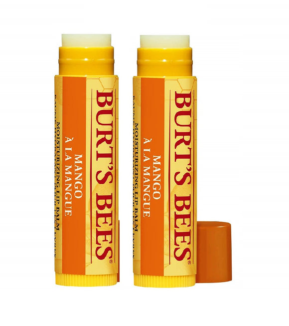 2xPack BURT'S BEES Mango Butter Lip Balm - 8.6 g