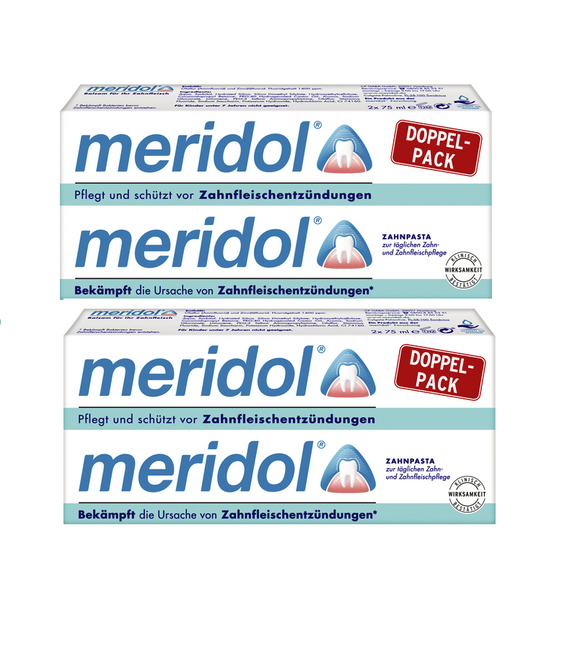 4xPack Meridol Gum Care Toothpaste - 300 ml
