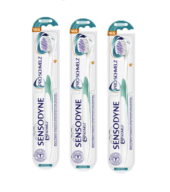 3xPack Sensodyne ProSchmelz Toothbrush