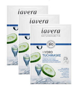 3xPack Lavera Hydro Sheet Face Masks