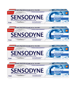 4xPack Sensodyne MultiCare Iintensive Cleaning Toothpaste - 300 ml