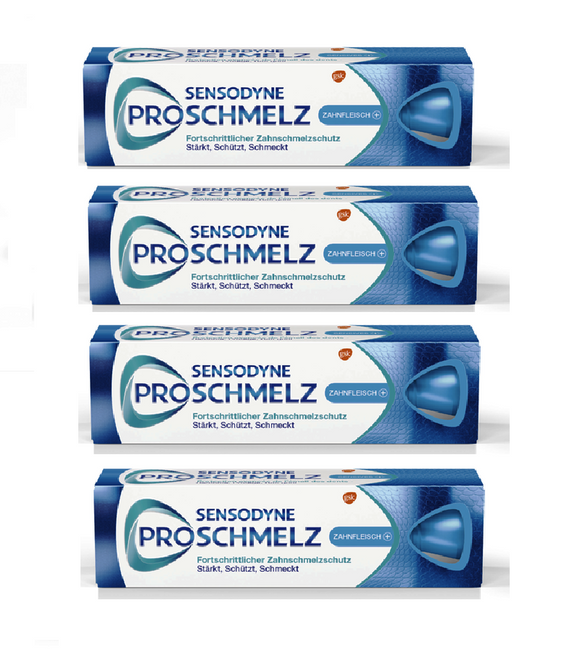 4xPack Sensodyne ProSchmelz Gums Plus Toothpaste - 300 ml
