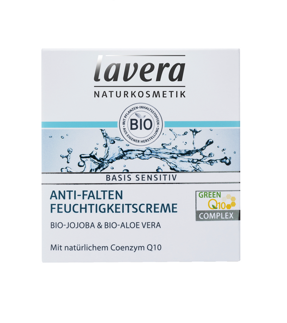 Lavera Basic Sensitive Anti-Wrinkle Moisturizing Q10 Cream - 50 ml
