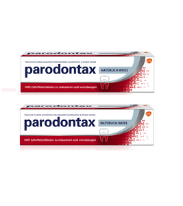 2xPack Parodontax Natural White Toothpaste -150 ml