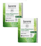 2xPack Lavera Freshness & Balance Solid Hair Shampoo - 100 g