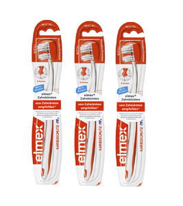 3xPack Elmex Caries Protection Inter X Medium Toothbrush