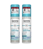 2xPack Lavera Natural & Sensitive Deodorant Spray - 150 ml