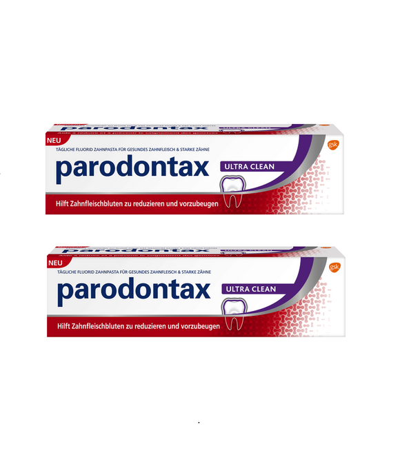2xPack Parodontax Ultra Clean Toothpaste -150 ml