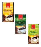 Melitta Roasted Ground Coffee- Auslese Classic , Classic Mild and Harmonie 500g - Eurodeal.shop