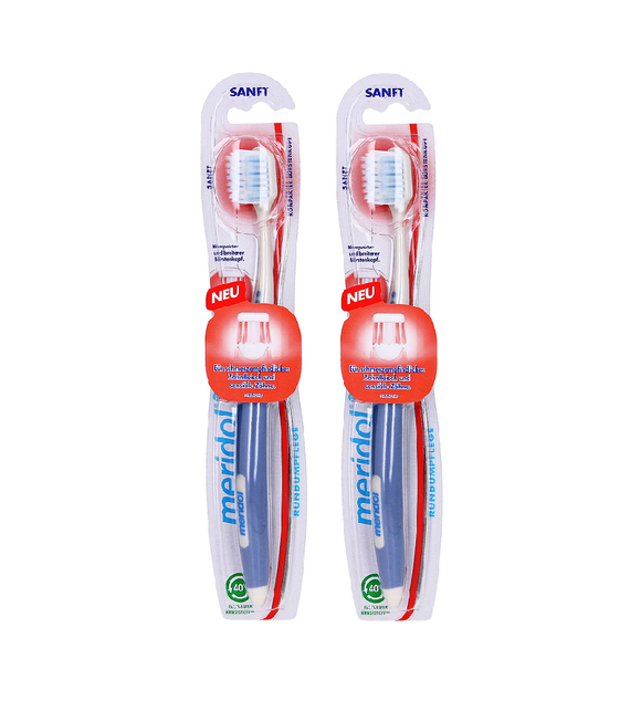 2xPack MERIDOL All-round Care Tooth Brush