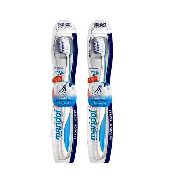 2xPack MERIDOL PARODONT EXPERT Toothbrush