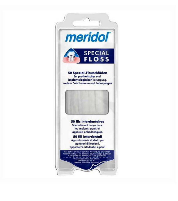 MERIDOL Special Dental Floss - 50 pcs