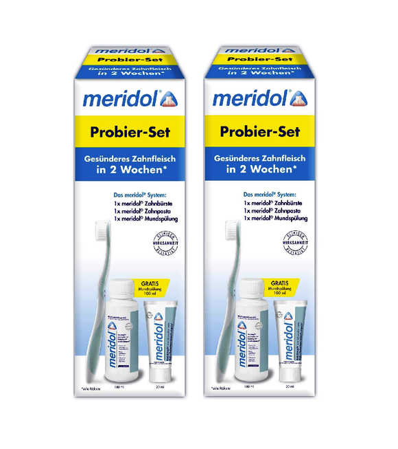 2xPack MERIDOL Dental Care Trial Sets