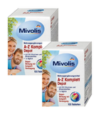 2xPack  Mivolis AZ Complete Vitmain Tablets - 200 Tablets