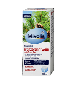 Mivolis Rubbing Alcohol for Muscle Pain and Improved Blood Circulation - 500 ml