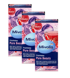 3xPack Mivolis "Pure Beauty" Fruit Herbal Tea with Biotin - 75 Bags
