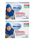 2xPack Mivolis THROAT TABLETS - 48  Pcs