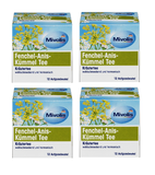 4xPacks Mivolis Fennel, Aniseed and Cumin Medicinal Tea - 48 Bags