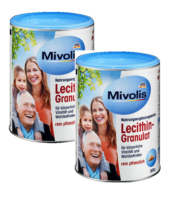 2xPack Mivolis Lecithin Granules - 600 g
