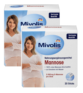 2xPack Mivolis Mannose - 40 Sticks