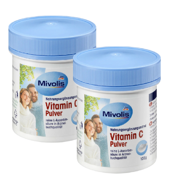 2xPack Mivolis Vitamin C Powder - 200 g