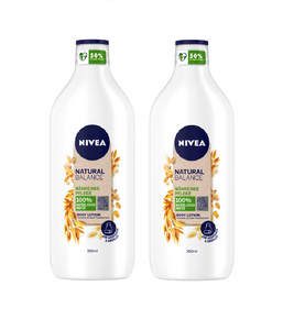 2xPack Nivea Naural Balance Nourishing Body Lotion - 700 ml