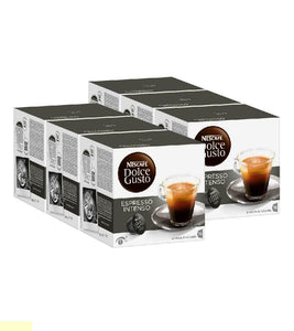 6xPack Nescafe Dolce Gusto Espresso Intenso Coffee Capsules - 96 Capsules