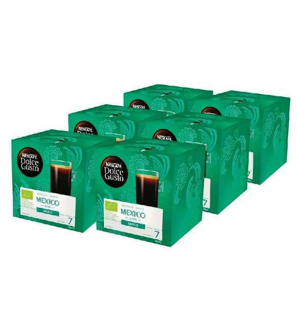 6xPack Nescafé Dolce Gusto Mexico Grande Coffee – 72 Capsules