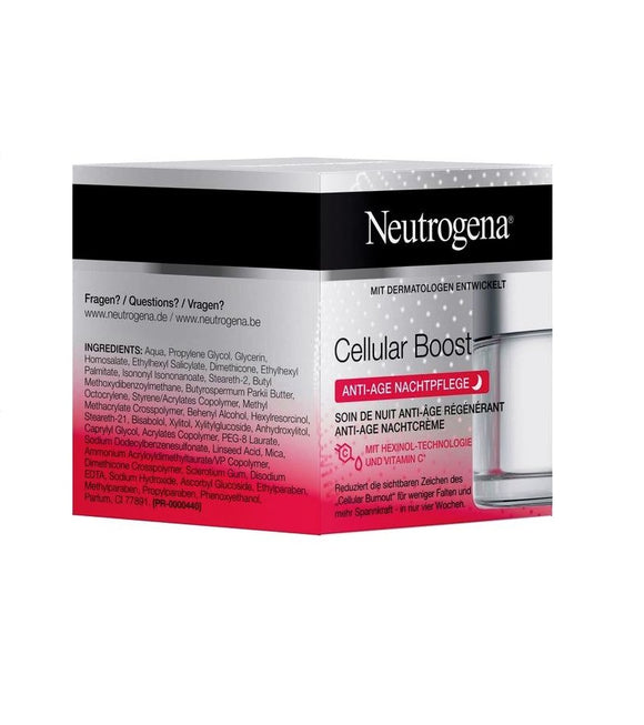 Neutrogena Cellular Boost Anti-Age Night Care Cream - 50 ml