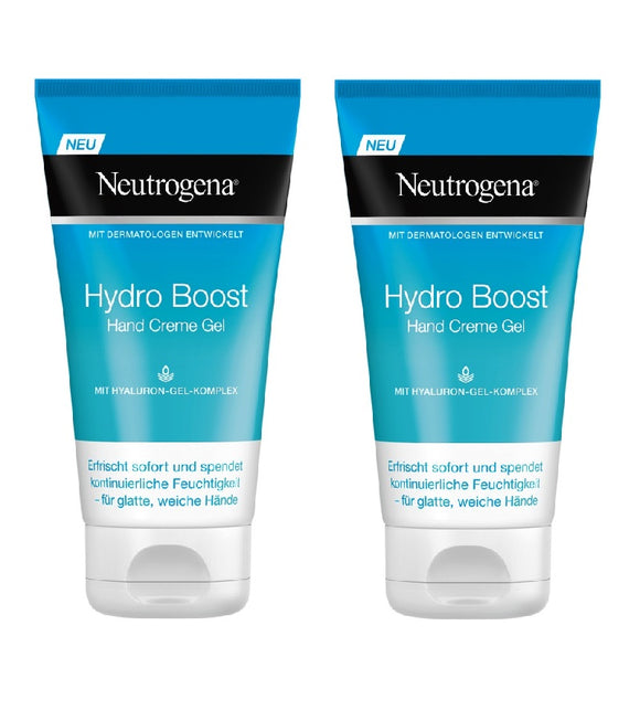2xPack Neutrogena Hydro Boost Hand Cream Gel - 150 ml