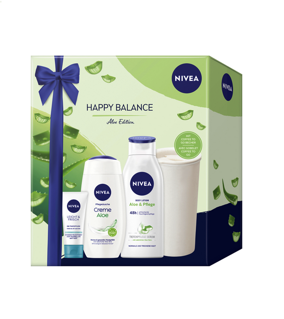 Nivea Happy Balance 4-Piece Body Care Gift Set