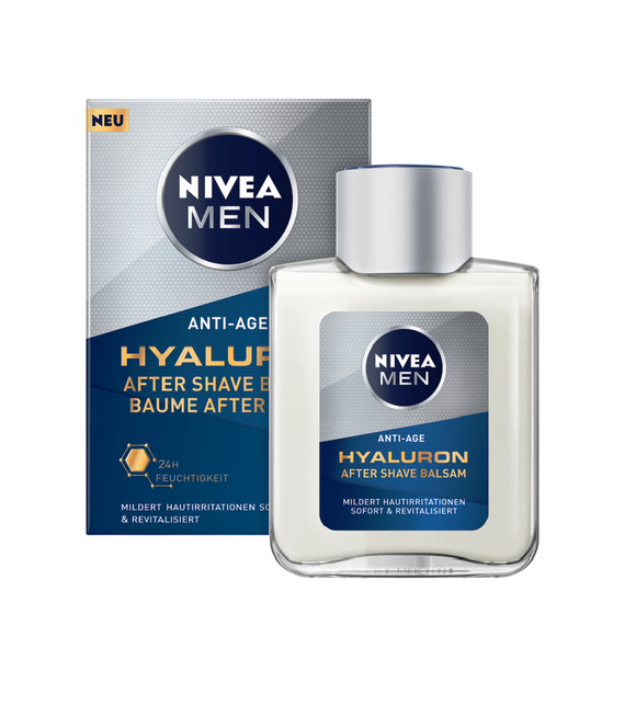 2xPack NIVEA Men Anti Age Hyaluronic After Shave Balm - 200 ml