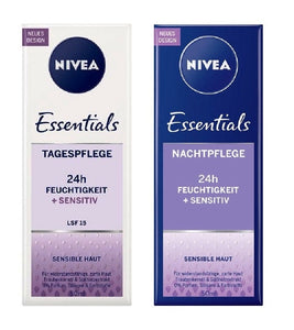 NIVEA Essentials Day and Night Cream Licorice Extract & Grape Seed Oil
