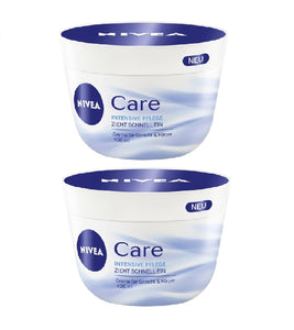 2xPack NIVEA Care Intensive Care Cream - For Face & Body - 800 ml